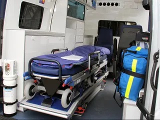 interieur Ambulance à Montélimar