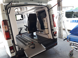 interieur Ambulance à Montélimar